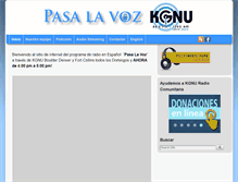 Tablet Screenshot of pasalavoz.us